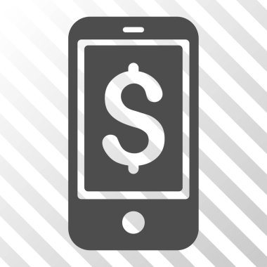 Mobil denge vektör simgesi