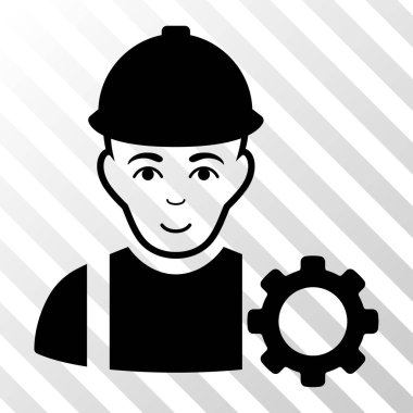 Tamirci vektör simgesi