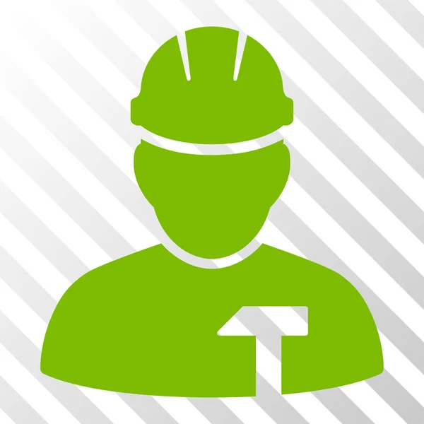 Builder Person Vector Icon — Stock Vector