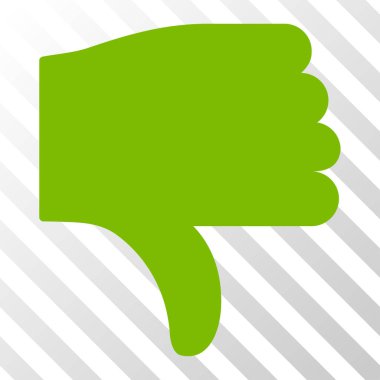 başparmak aşağı vektör simgesi