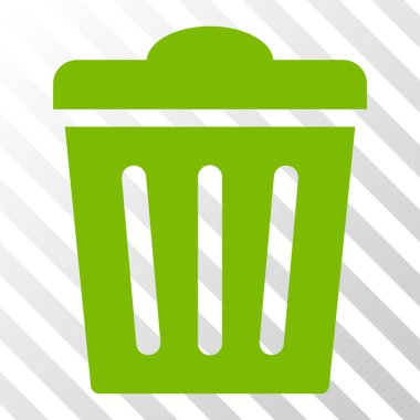 Çöp kutusu vektör simgesi