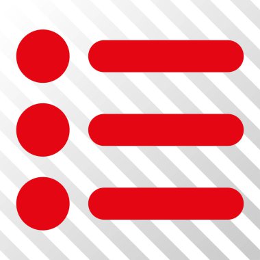 Öğeleri vektör simgesi