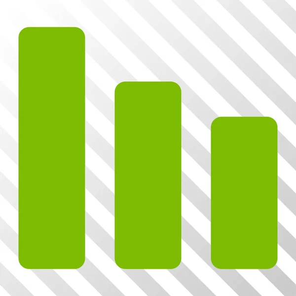 Sávdiagram csökkenés Vector Icon