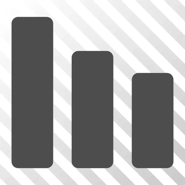 Sávdiagram csökkenés Vector Icon