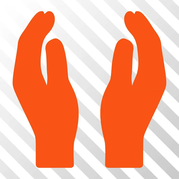 Векторная икона "Руки помощи" — стоковый вектор