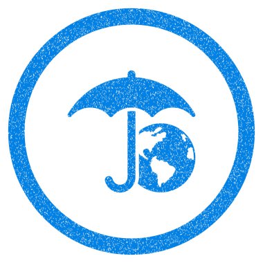 Dünya şemsiye yuvarlak simge pencere boyutu