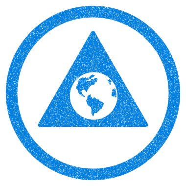 Dünya yuvarlak simge pencere boyutu uyarı