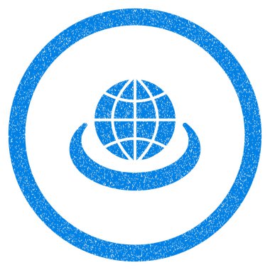 Küresel ağ yuvarlak simge pencere boyutu