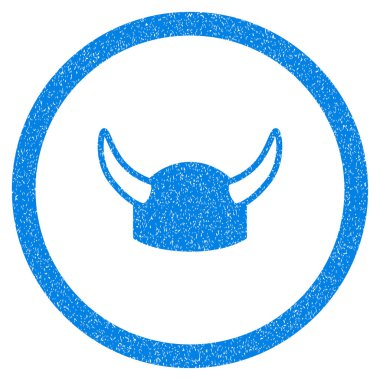 Boynuzlu miğfer yuvarlak simge pencere boyutu