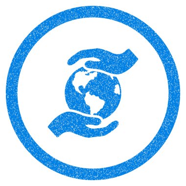 Uluslararası bakım yuvarlak simge pencere boyutu