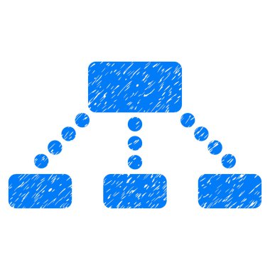 Hiyerarşi grenli doku simgesi