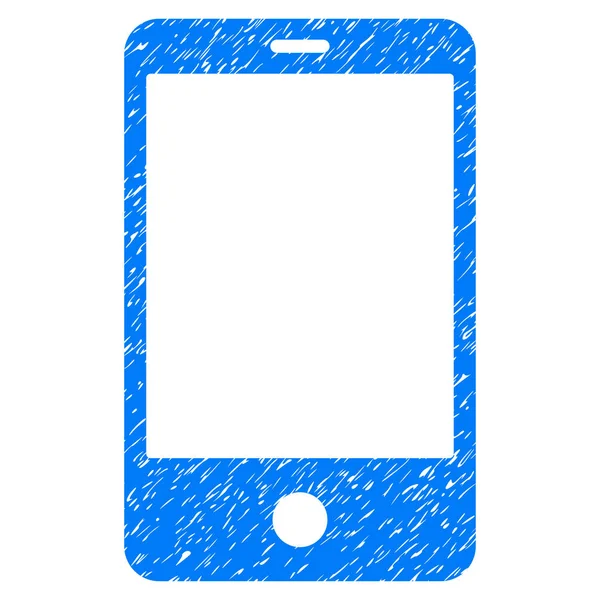 Smartphone körnige Textur Symbol — Stockvektor
