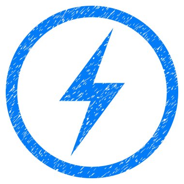 Elektrik sembolü yuvarlak simge pencere boyutu