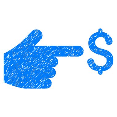 Dolar endeksi grenli doku simgesi