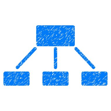 Hiyerarşi grenli doku simgesi