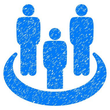 Sosyal grup grenli doku simgesi