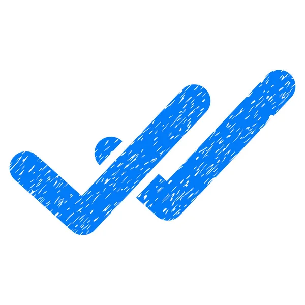 Validación Grainy Texture Icon — Vector de stock