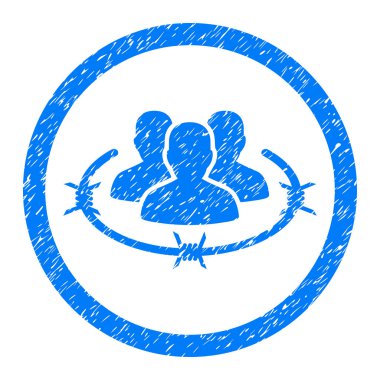 Toplama kampı yuvarlak simge pencere boyutu