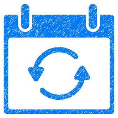 Takvim gün grenli doku simgesini Yenile