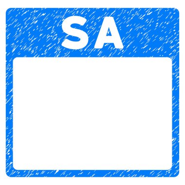 Cumartesi takvim sayfası grenli doku simgesi