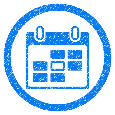 Takvim günü yuvarlak simge pencere boyutu