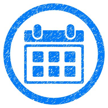 Takvim yuvarlak simge pencere boyutu