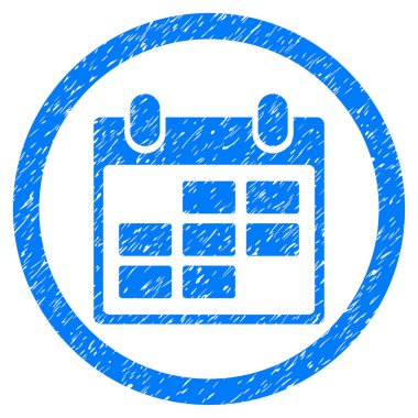 Takvim yuvarlak simge pencere boyutu