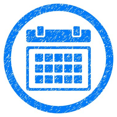 Takvim yuvarlak simge pencere boyutu