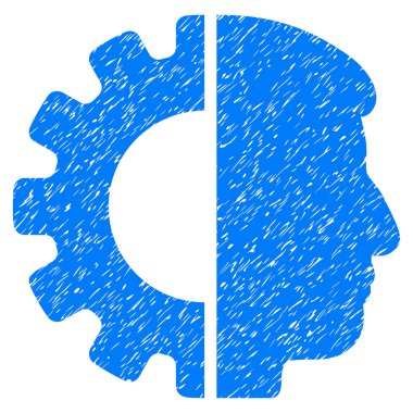 Android kafa grenli doku simgesi