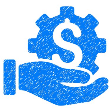 Geliştirme hizmeti grenli doku simgesi