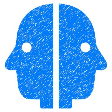 Çift yüzlü grenli doku simgesi