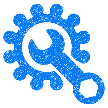 Hizmet araçları grenli doku simgesi