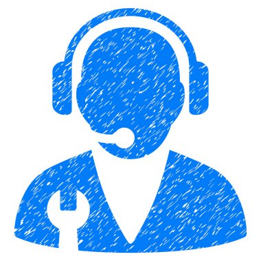 Destek Yöneticisi grenli doku simgesi