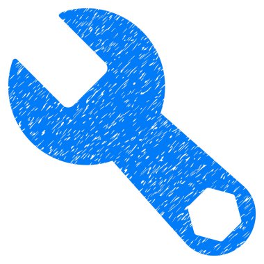 İngiliz anahtarı grenli doku simgesi