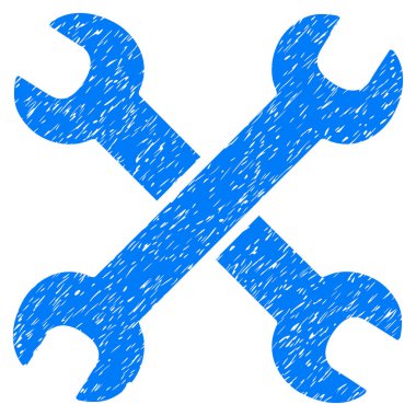 İngiliz anahtarları grenli doku simgesi