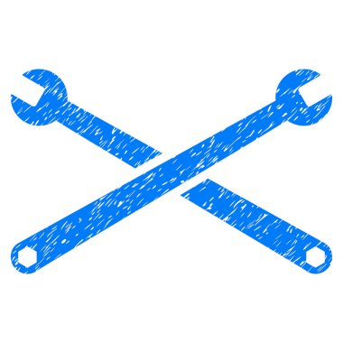 İngiliz anahtarları grenli doku simgesi