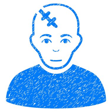 Kafası zarar grenli doku simgesi