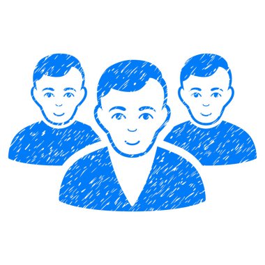 Kullanıcı grubu grenli doku simgesi