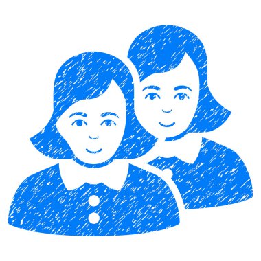 Kadınlar grenli doku simgesi