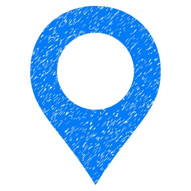 Harita işaretleyici grenli doku simgesi