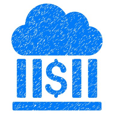 Bulut banka grenli doku simgesi