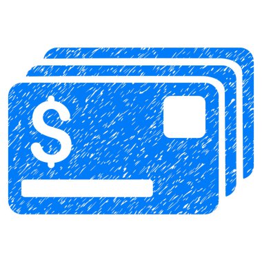 Kredi kartları grenli doku simgesi