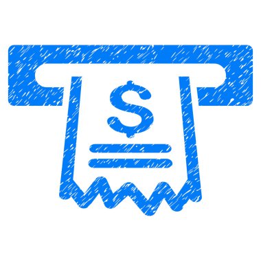 Kağıt giriş makine grenli doku simgesi