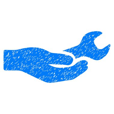 Onarım hizmeti grenli doku simgesi