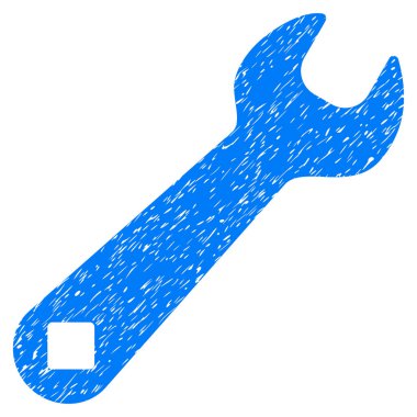 İngiliz anahtarı grenli doku simgesi