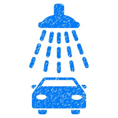 Araba duş grenli doku simgesi