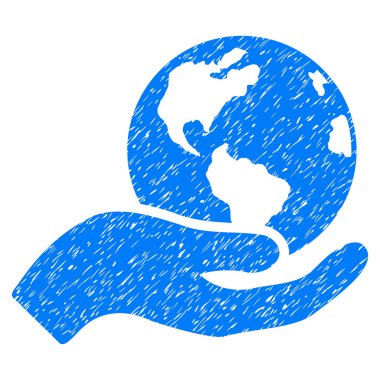 Toprak bakımı grenli doku simgesi