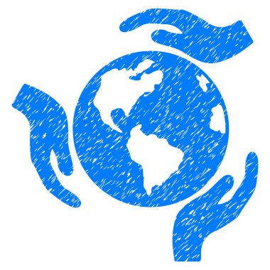 Toprak koruma grenli doku simgesi