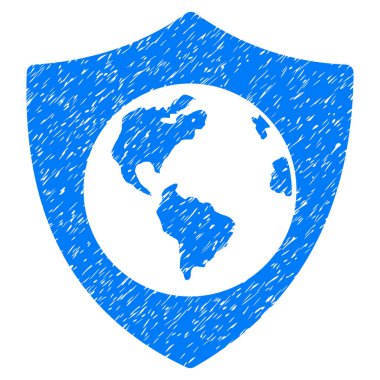 Dünya kalkan grenli doku simgesi