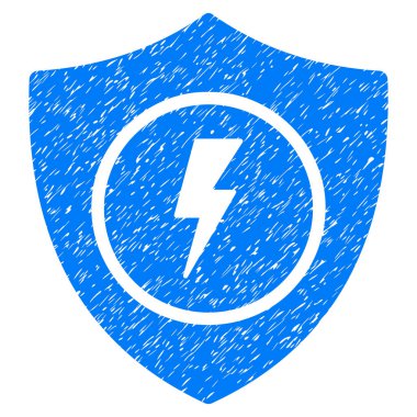 Elektrik koruma grenli doku simgesi